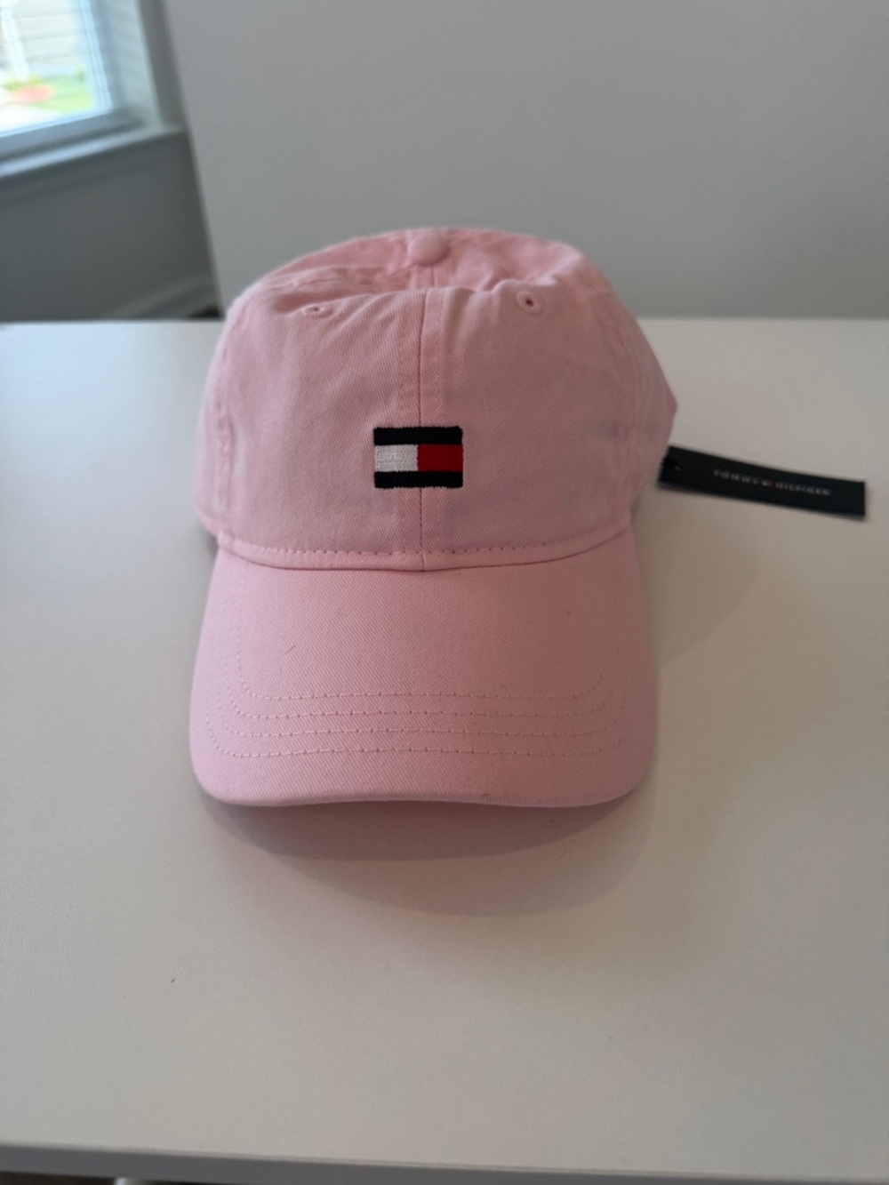 Tommy Hilfiger Logo Baseball Cap – Pink – Adjustable – NWT